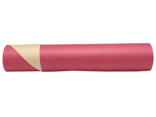Cranberry kraft paper roll, 90gsm, 60cm x 50m, ideal for crafting, gift wrapping, and adding vibrant seasonal flair.