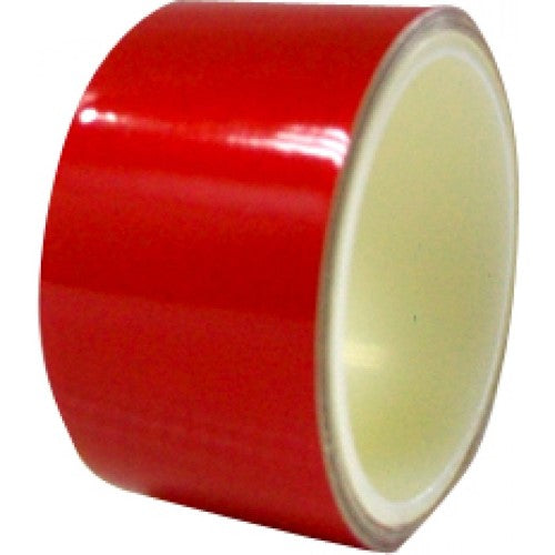 Pinstripe Reflective 25mm X 1m Red