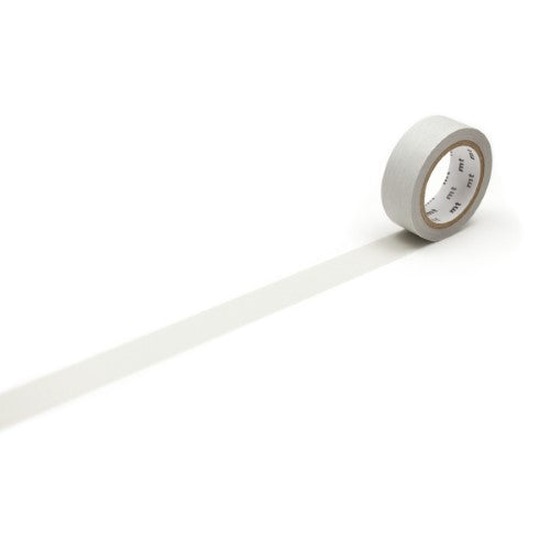MT Washi Tape 15mm x 7m Pastel Pearl Grey