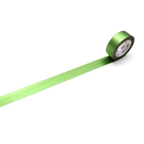 MT Washi Tape 15mm x 7m High Brightness Yellow-Green