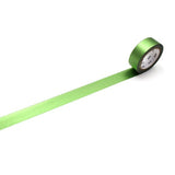 MT Washi Tape 15mm x 7m High Brightness Yellow-Green