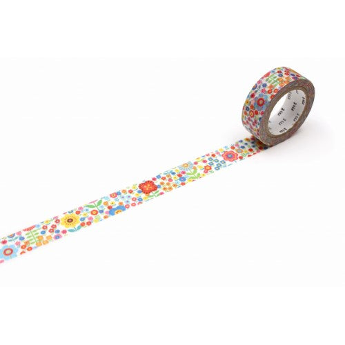 MT Washi Tape 15mm x 7m EX Mini Flower Garden