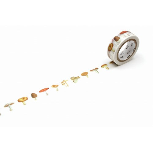 MT Washi Tape 15mm x 7m EX Mushroom
