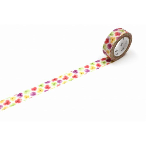 MT Washi Tape 15mm x 7m EX Pansy