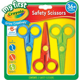Crayola My First Safety Scissors 3Pk
