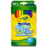 Crayola Washable Super Tips Markers 10Pk