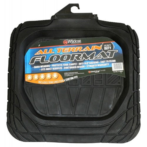 Floor Mat - Heavy Duty - Small 4WD - All Weather