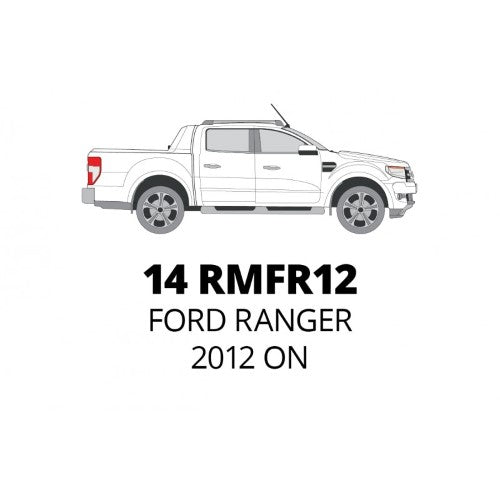 ALL WEATHER MAT SET FORD RANGER 2012 ON