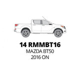 ALL WEATHER MAT SET MAZDA BT50 2016 ON