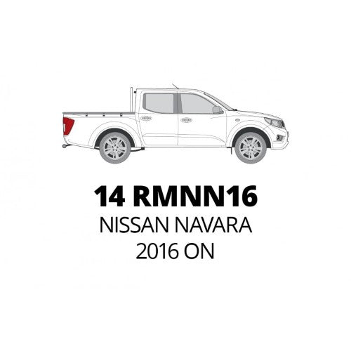 ALL WEATHER MAT SET NISSAN NAVARA 2016 ON