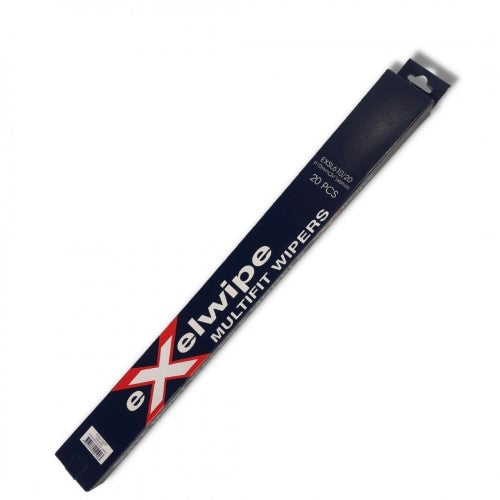 WIPER REFILL PLASTIC BACK 6MMX610 20PK