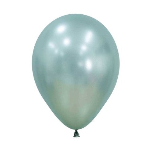 Sempertex 30cm Silk Cool Mint Latex Balloons 826- 50 Pack - Pack of 50