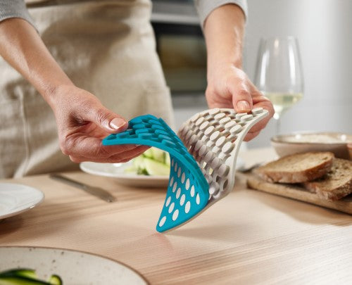 2pc Silicone Trivets (Opal/Stone) - Joseph Joseph Duo