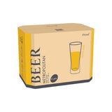 Eco Metropolitan Beer Glass 400ml -  Set 6 - Ocean