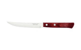 Churrasco Steak Knife Serrated Narrow Blade Polywood Red 5",  11cm - Tramontina