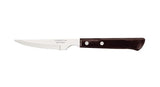 Churrasco Steak Knife Spanish 6 Piece Set 11cm Brown Handles - Tramontina