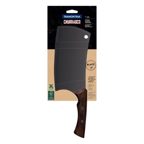 Churrasco Black Collection Meat Cleaver,  7", 18cm - Tramontina