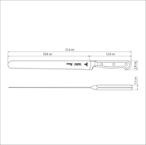 Century Ham Slicer, 10", 25cm - Tramontina