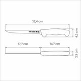 Professional Master Black Boning Knife, 7", 18cm - Tramontina