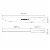 Professional Master Black Meat Knife 12", 31cm - Tramontina