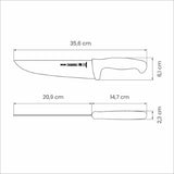 Professional Master Black Meat Knife  8", 21cm - Tramontina