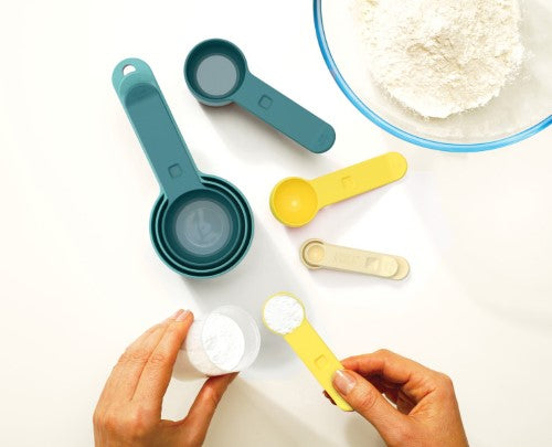 8pc Measuring Cup Set (Opal) - Joseph Joseph Duo
