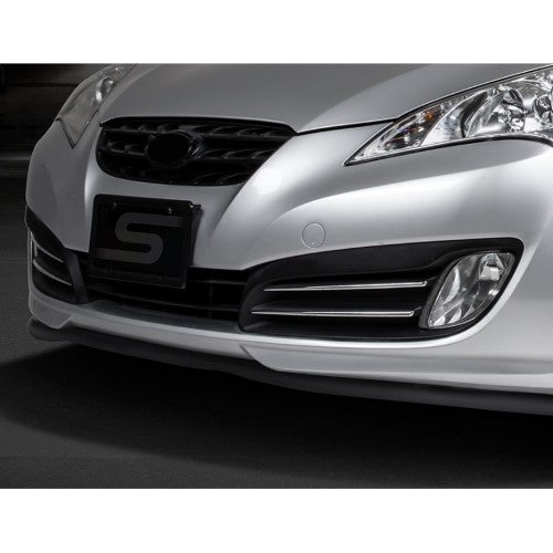 TYPE S - UNIVERSAL BLACK FRONT BUMPER SPOILER 2.48M