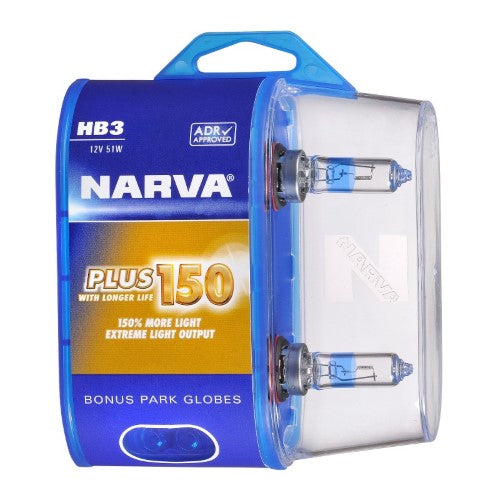 PLUS150 HB3 GLOBE 12V 60W TWIN PACK