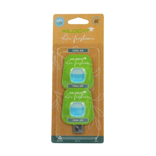 ECO VENT AIR FRESHENER COOL ICE PK2