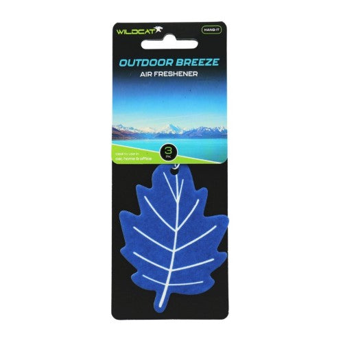 Air Freshener Leaf Outdoor Breeze Pk3