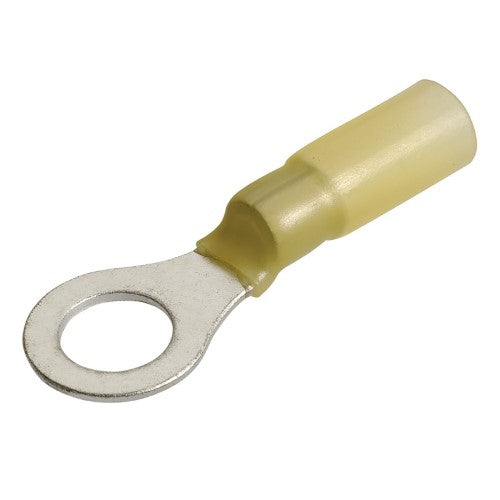 H/Shrink Ring Terminal Yellow 8.4mm Pk15 - Narva