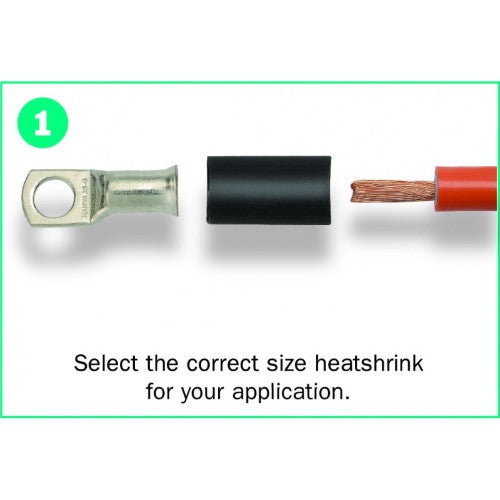 Narva - HEAT SHRINK TUBING 3.2mm-6.4mm ASSORTED