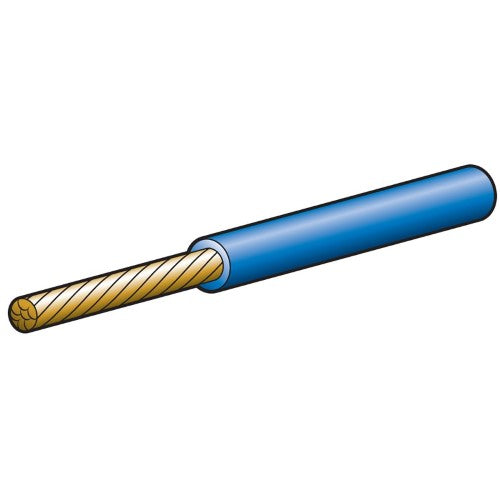 Narva - Cable Sgle 4mm 25a 100m Blue