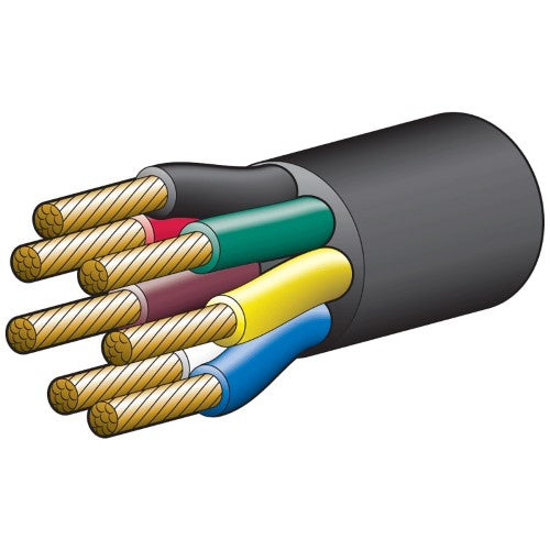Narva - Cable/Tra 7 Core 25amp 4mm 30m