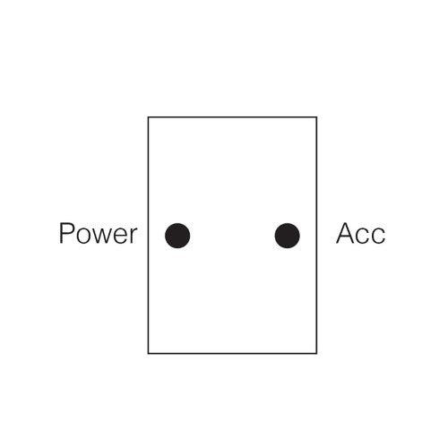 Narva - Switch Push/Pull Off/On Brass