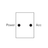 Narva - Switch Push/Pull Off/On Brass