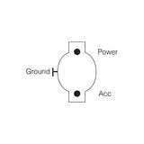 Narva - Switch P/Pull10amp O/Off Red L