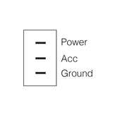 Narva - Switch Toggle On/Off Amber 12v