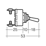 Narva - Switch Tgle 20a Spst O/Off Bra
