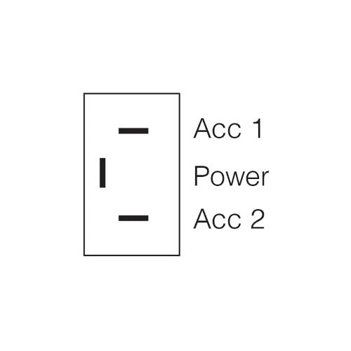 Narva - Switch Tgle H/D 25a Mom/Off/Mo