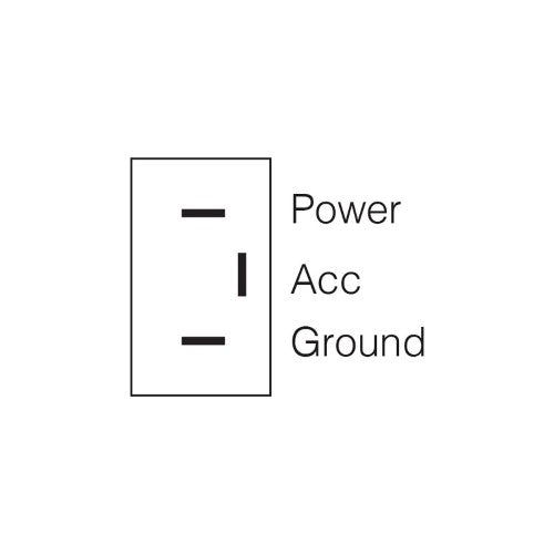 Narva - Switch Tog Off/On Led (Amber)