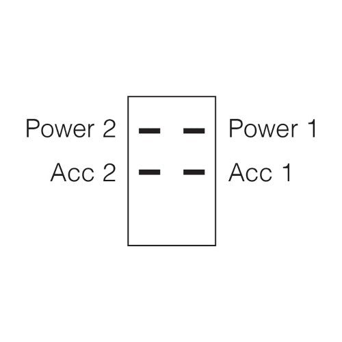 Off/On Rocker Switch (63010BL)