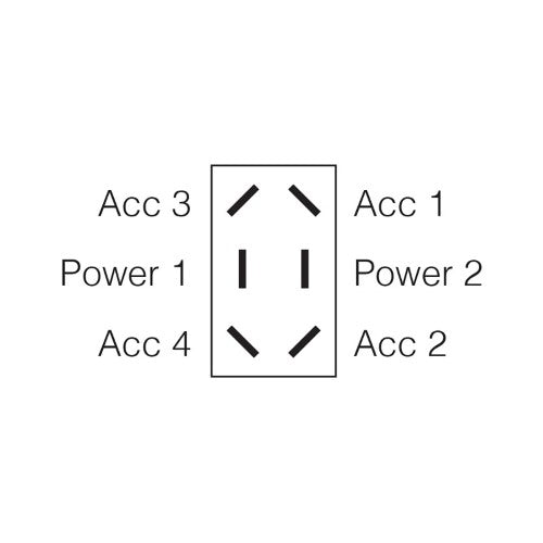 Momentary (On) / Off / Momentary (On) Heavy Duty Rocker Switch