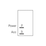 Off / Momentary (On) Sealed Rocker Switch