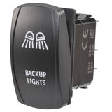 12  / 24v Off  / On Led Illuminated Sealed Rocker Switch (63230BL)