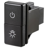 SWITCH DUAL PUSH LED UNIVERSAL