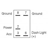 Switch Led 12/24v Rocker - Narva