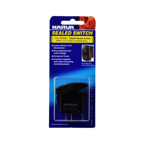 Switch Led 12/24v Rocker - Narva