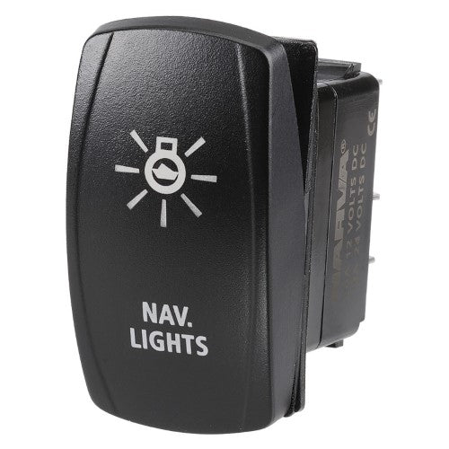 Switch Nav Lights Led 12/24v Rocker - Narva