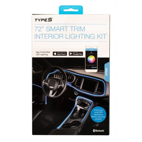 TYPE S - 72IN SMART LED INTERIOR TRIM LIGHTING KIT